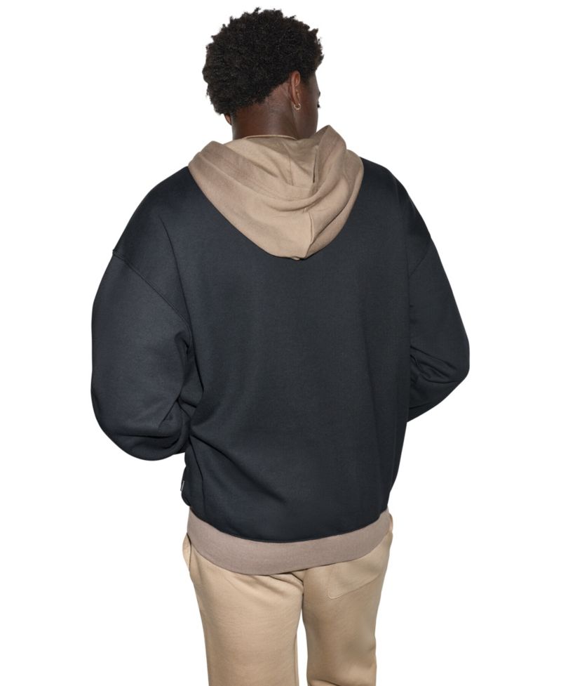 Men's Casual Varsity Fleece Hoodie