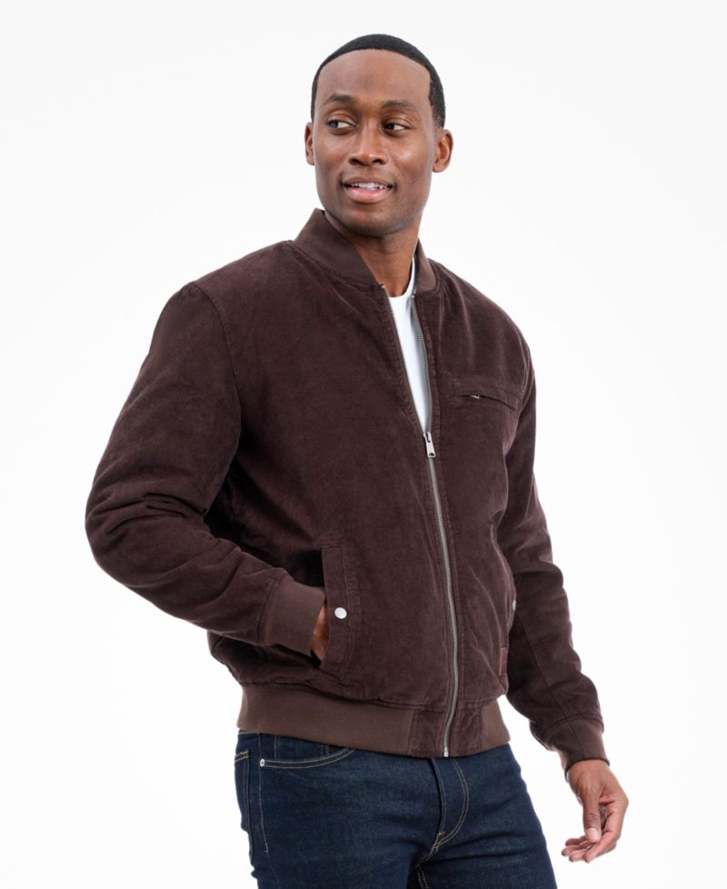 Men's Corduroy Bomber Jacket