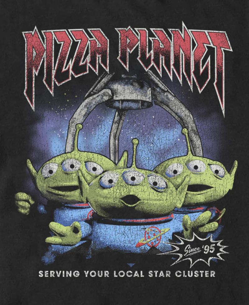 Men's Toy Story Pizza Planet Ooooh T-Shirt