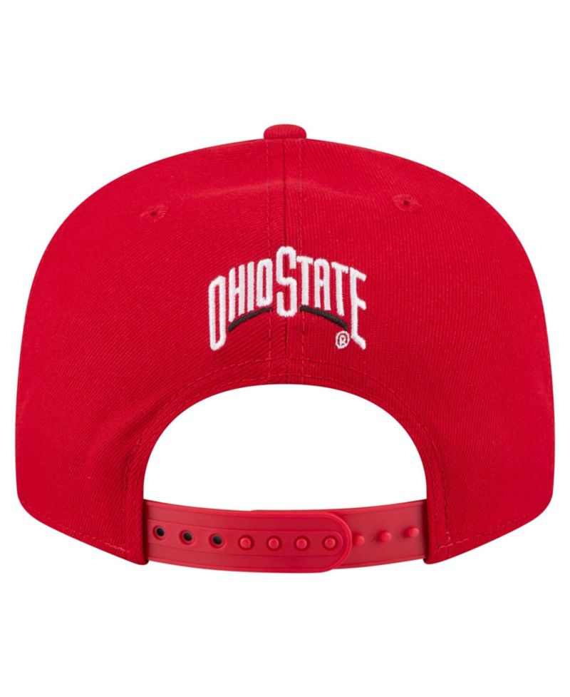 Men's Scarlet Ohio State Buckeyes Go Team 9FIFTY Snapback Hat