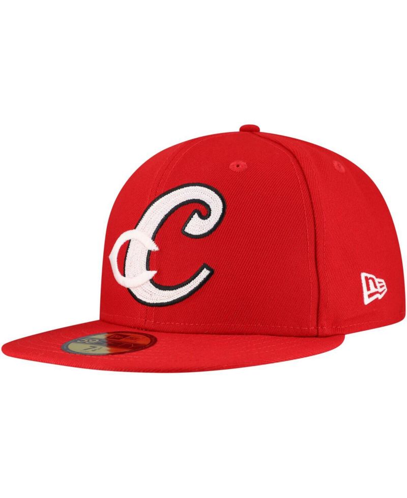 Men's Red Cincinnati Reds Duo Logo 2.0 59FIFTY Hat