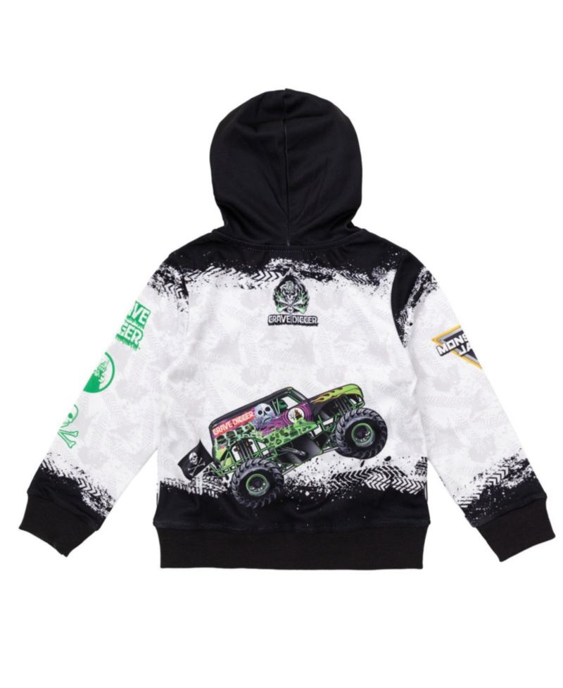 Kids & Baby Grave(5-12) Digger Boys' Fleece Zip-Up Hoodie