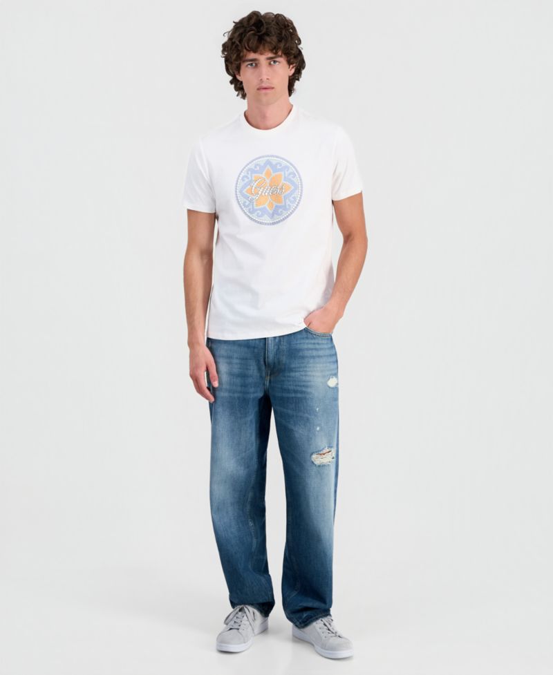 Men's Mosaic Tile Graphic T-Shirt