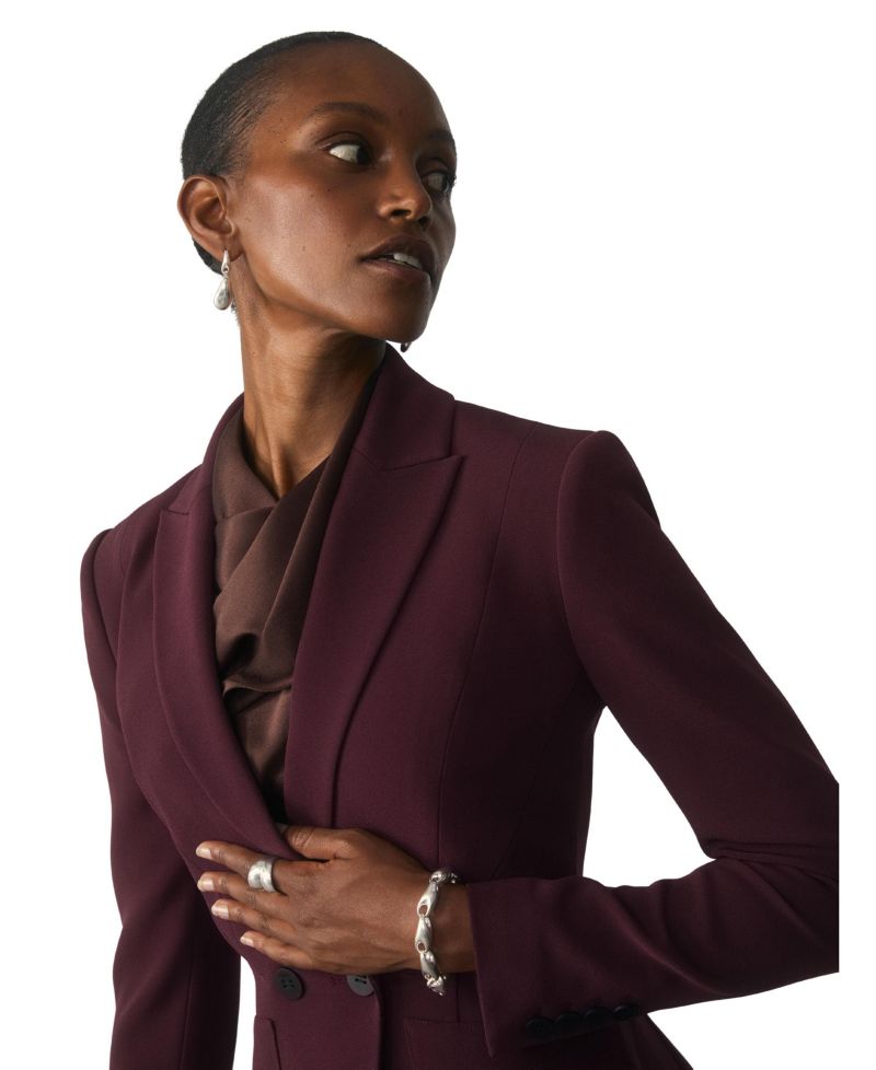 Women's Clever Crepe Caselle Tailored Blazer