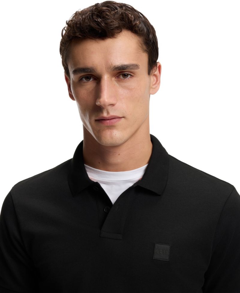 Men's Stretch-Cotton Slim-Fit Passenger Polo Shirt