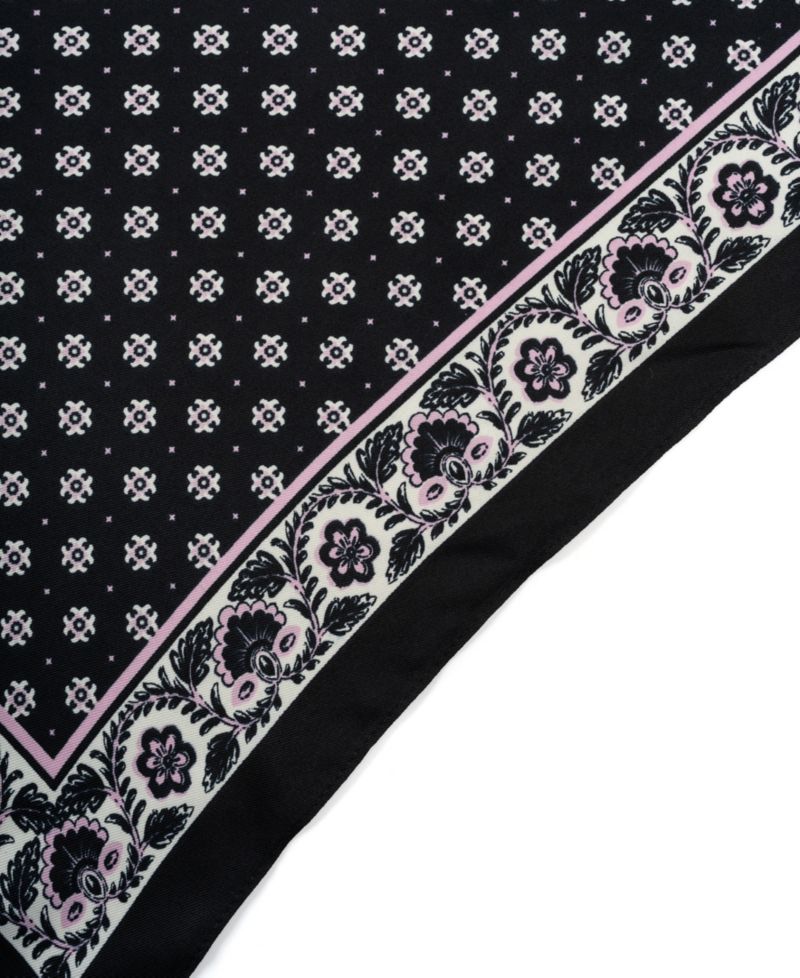 Block Printed Triangle Scarf