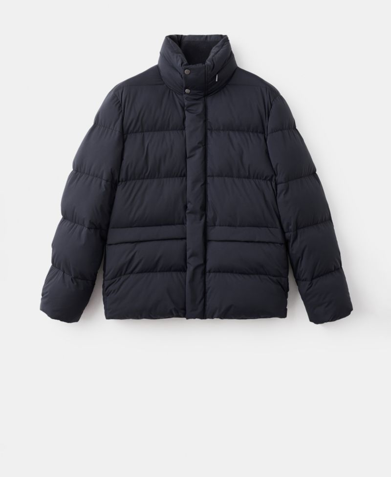 Men's Short Puffer Water-Repellent Anorak