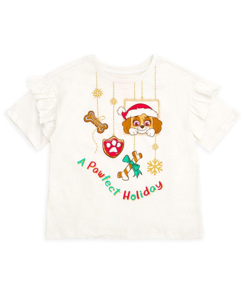 Girl's (5-12) Glitter T-Shirt