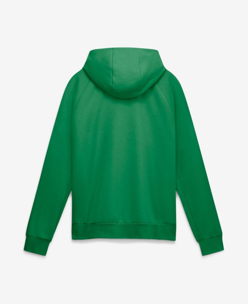 Men's Green Oregon Ducks Premium Performance Raglan Dri-FIT Hoodie