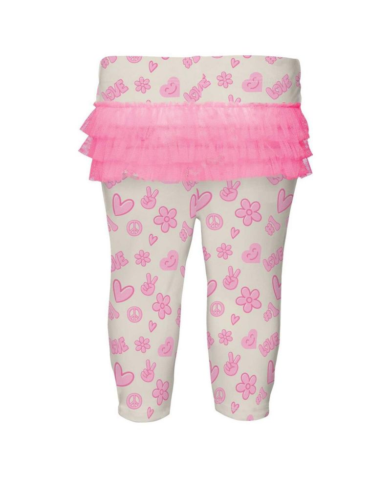 Girls Baby Boys and Girls 2 Piece White Dallas Cowboys All The Love Bodysuit and Pants Set