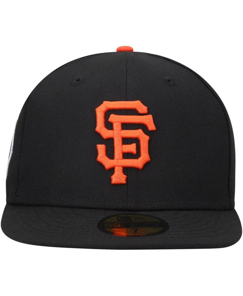 Men's Black San Francisco Giants 9/11 Memorial Side Patch 59Fifty Fitted Hat
