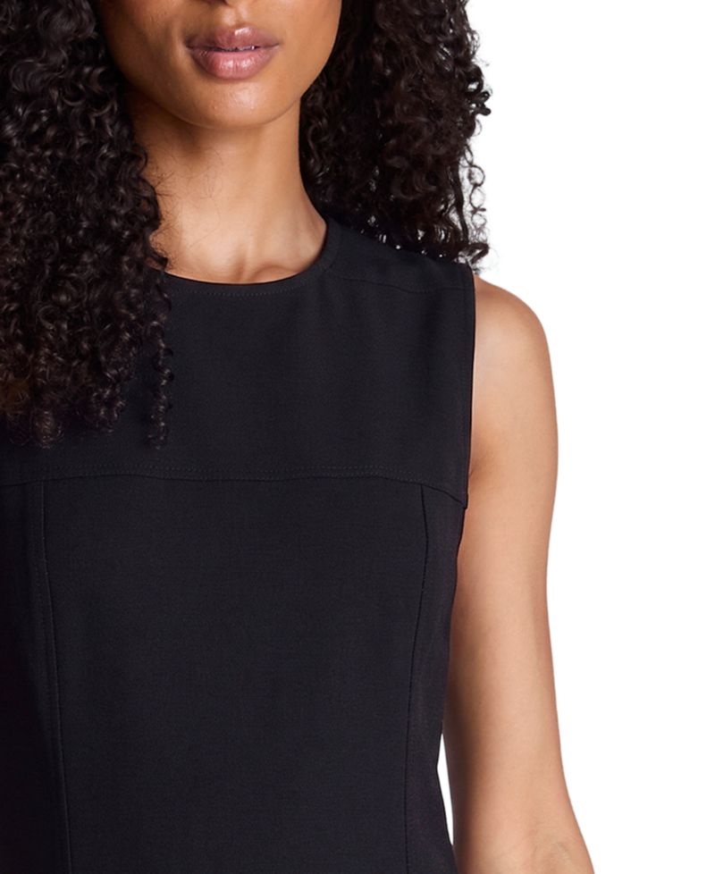 Women's Micro Tech Double Belted Crewneck Mini Dress