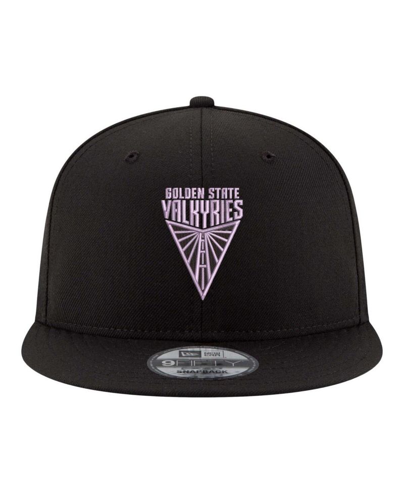 Men's and Women's Eclipse Black Golden State Valkyries Logo 9FIFTY Snapback Hat