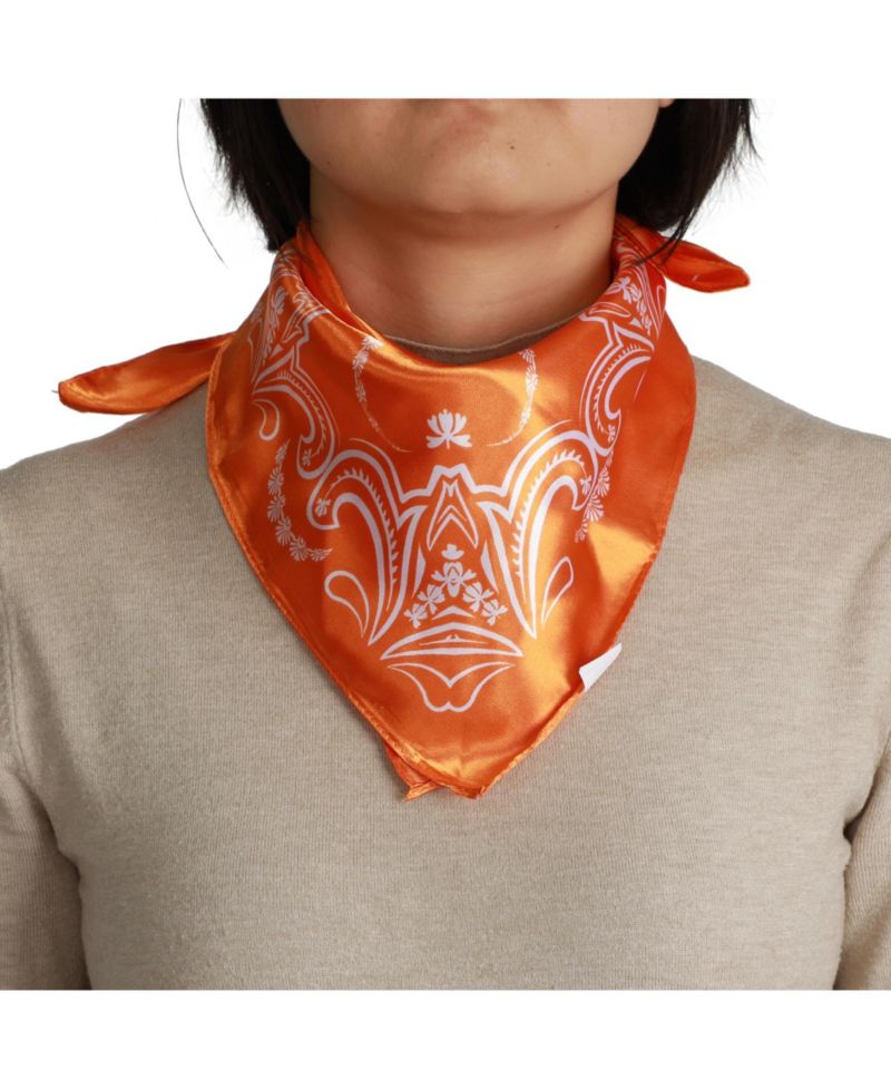 Lightweight Satin Paisley Print 22"x22" 6-Pack Bandana Set