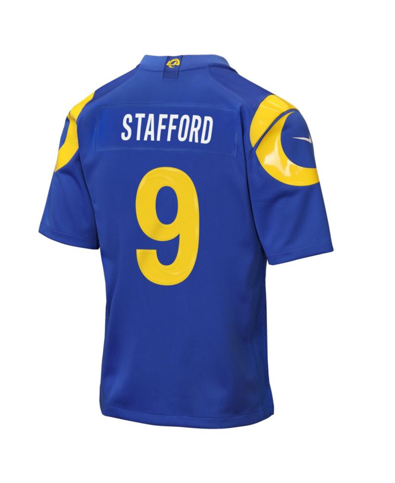 Big Boys and Girls Matthew Stafford Royal Los Angeles Rams Team Game Jersey