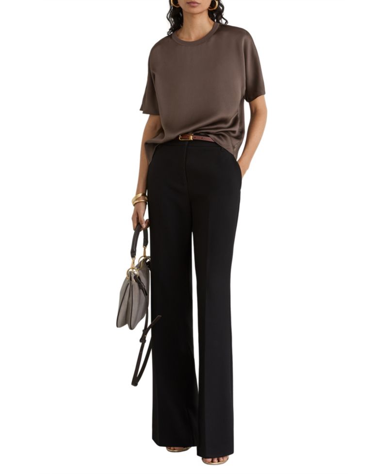 Women's Lena Silk Short-Sleeve Top
