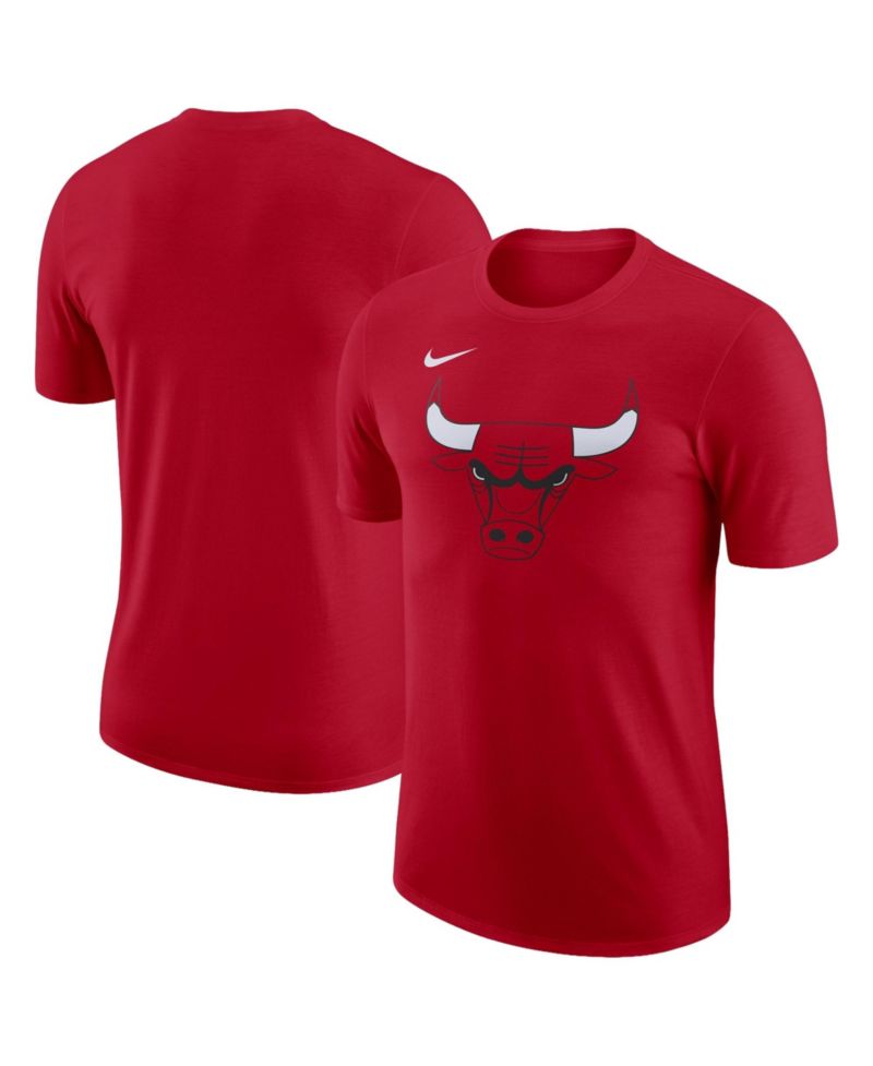 Men's Red Chicago Bulls Essential T-Shirt