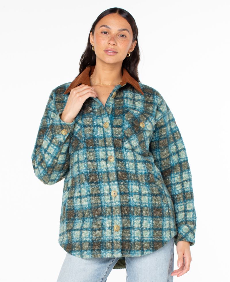 Women's Overlander Plaid Long-Sleeve Jacket