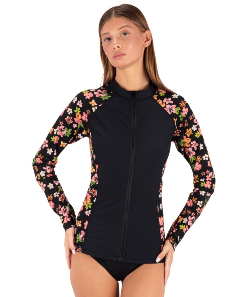 Women's Hibiscus Dream Long-Sleeve Rashguard
