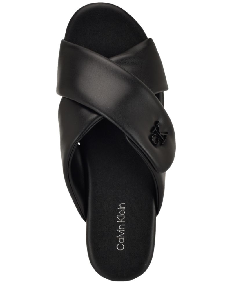 Women's Renley Criss-Cross Flat Slip-On Sandals