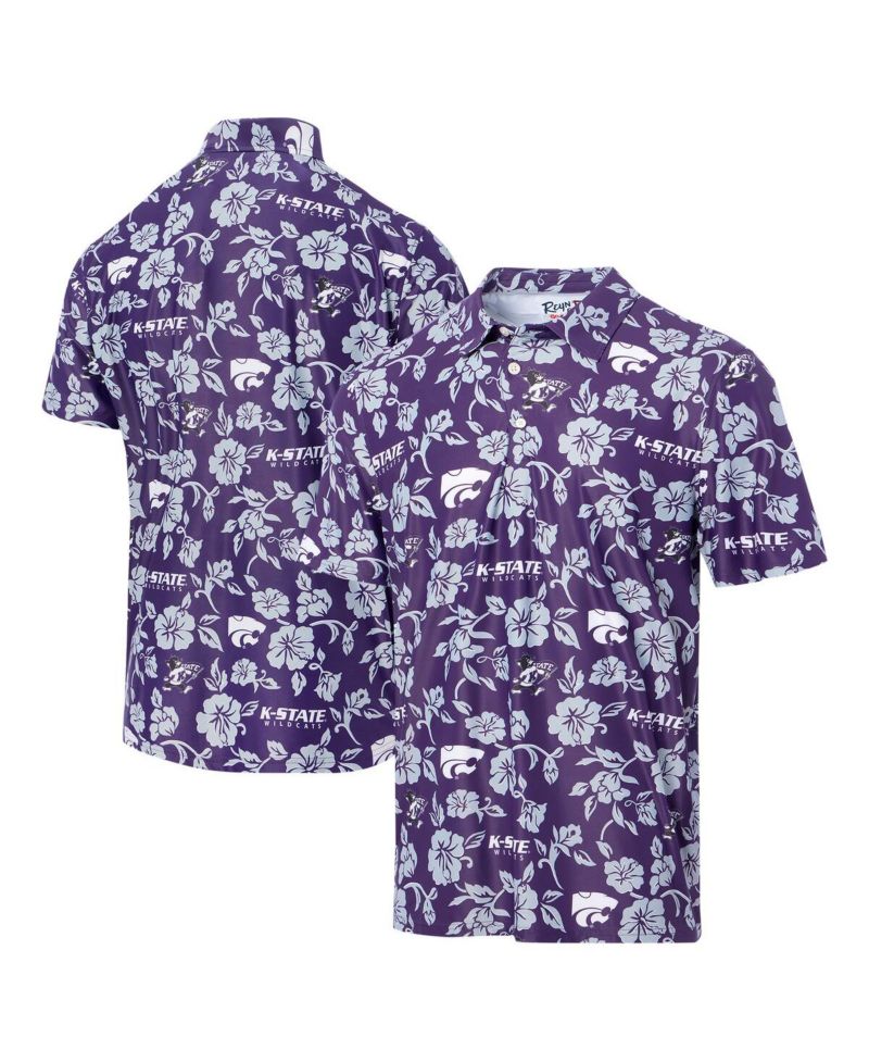 Men's Purple Kansas State Wildcats Performance Polo Shirt