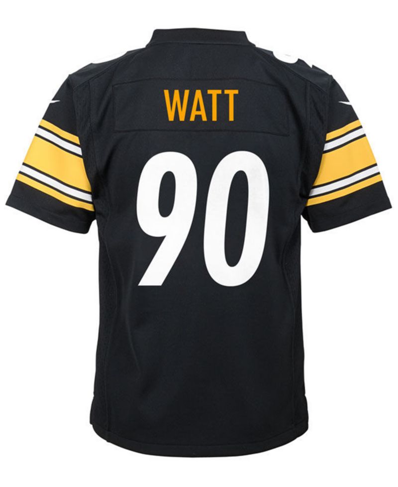 Big Boys T.J. Watt Pittsburgh Steelers Color Rush Player Game Jersey