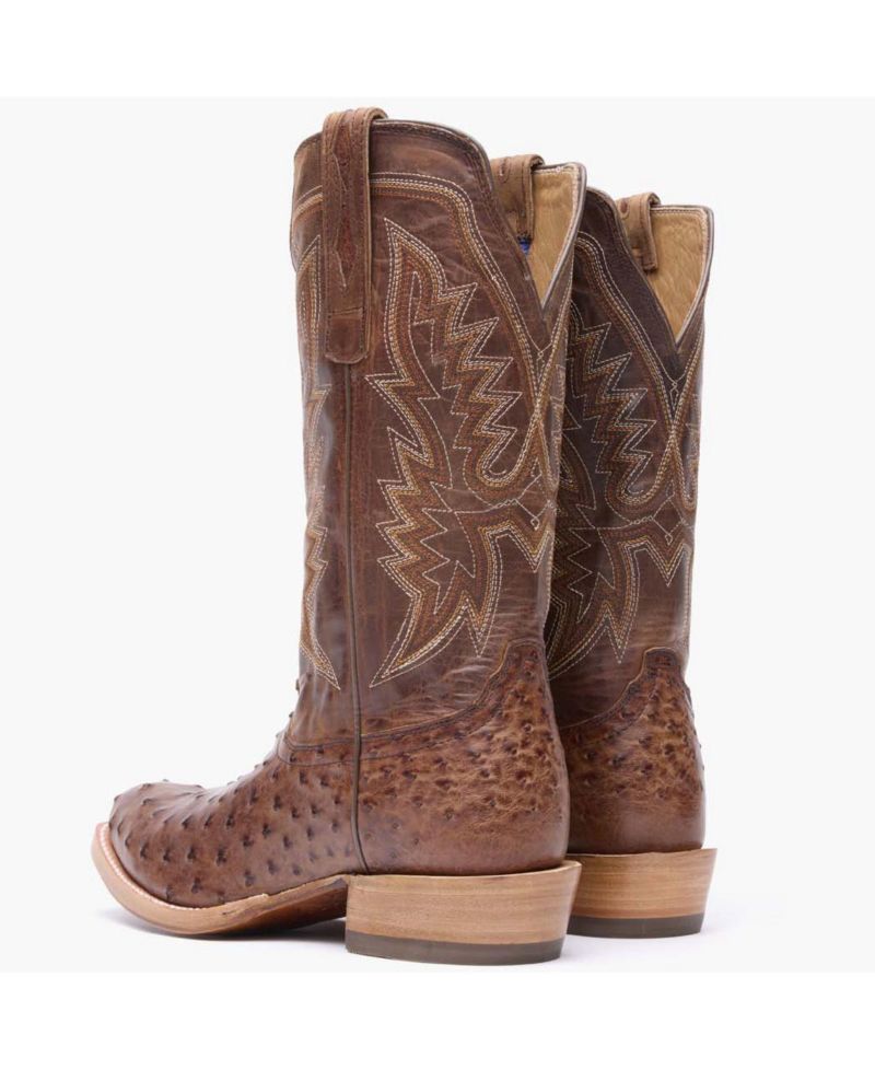 Men's PRCA Collection Full-Quill Ostrich Western Boot