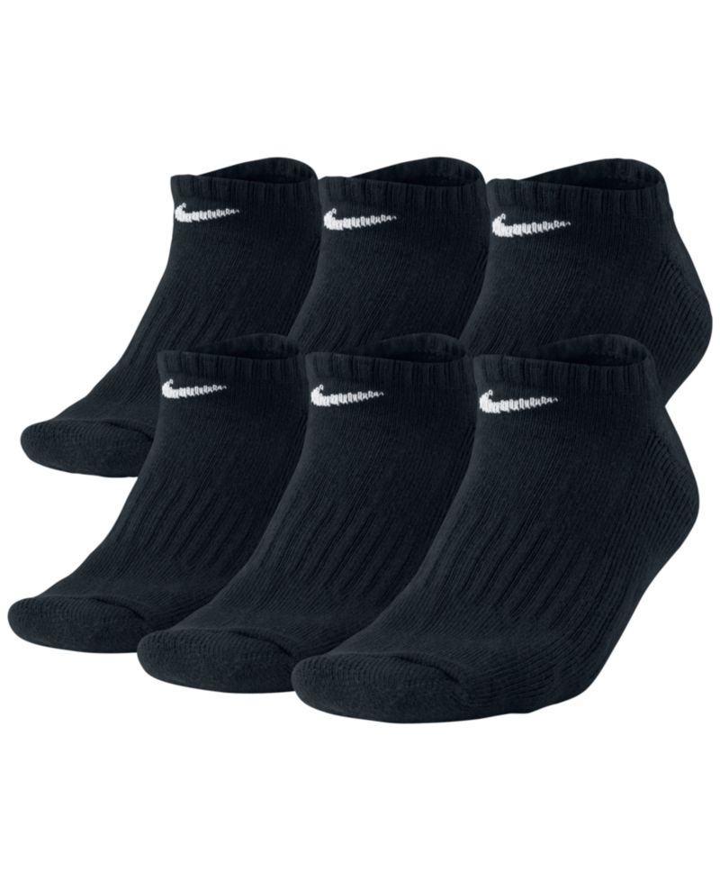 Unisex Everyday Cushioned Training No-Show Socks, 6-Pack