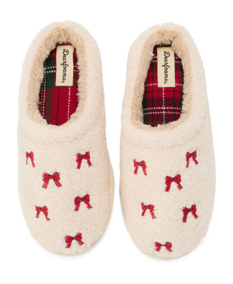 Women's Holiday Novelty Snowflake Clog Slipper