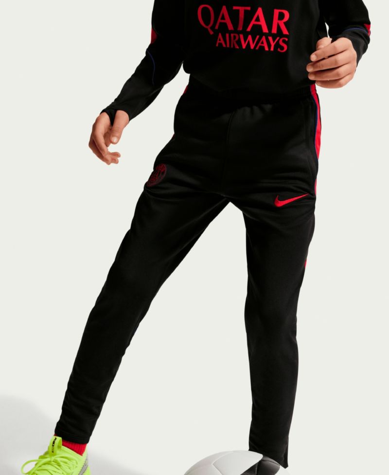 Boys' and Girls' Paris Saint-Germain Strike Pull-On Zip-Leg Pants