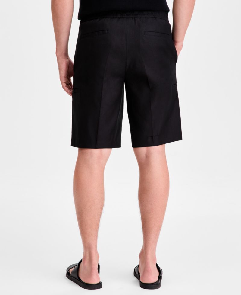 Men's Linen-Blend Utility Shorts, Macy's Exclusive
