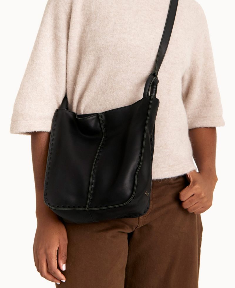 Los Feliz Leather Small Crossbody Bag