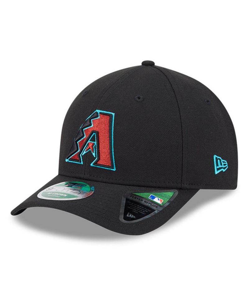 Men's Black Arizona Diamondbacks Player Replica 9FORTY Adjustable Hat
