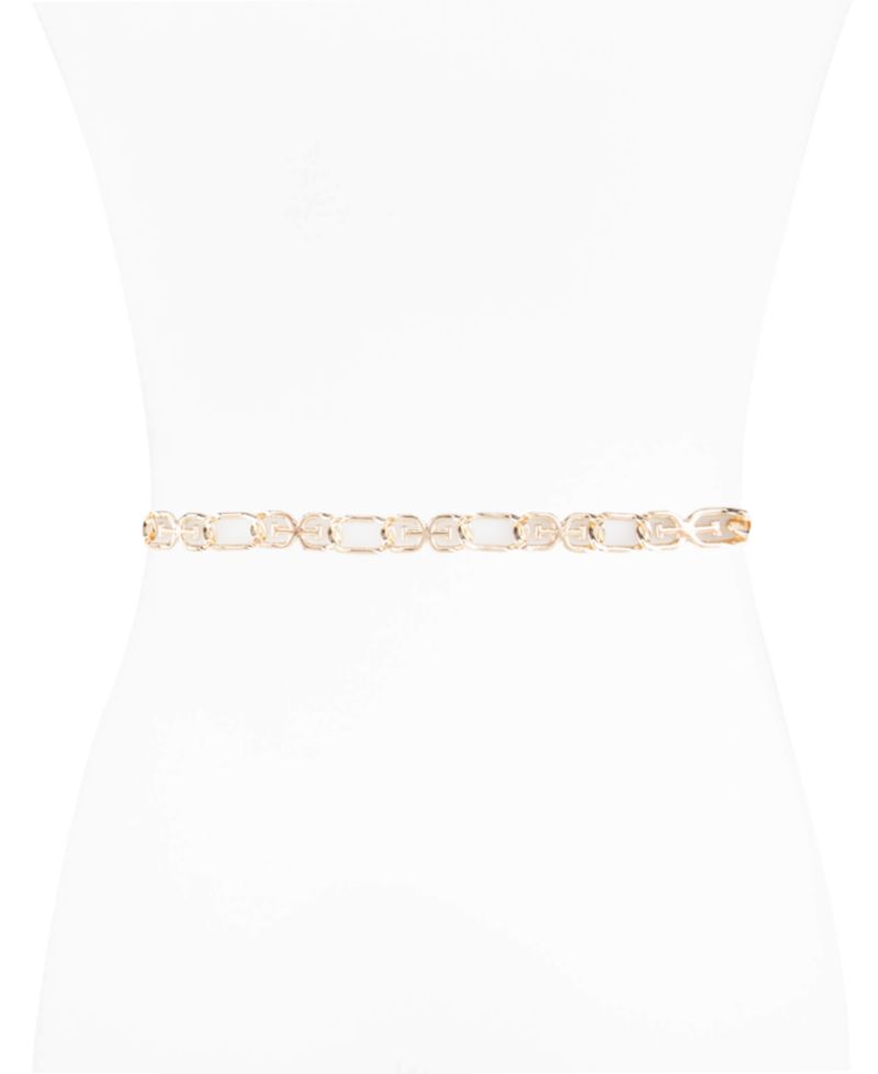 Women's Double-E Logo Chain Dress Belt