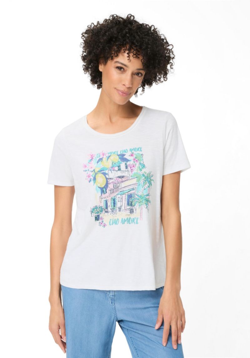 Women's Ciao Amore Placement Print T-Shirt