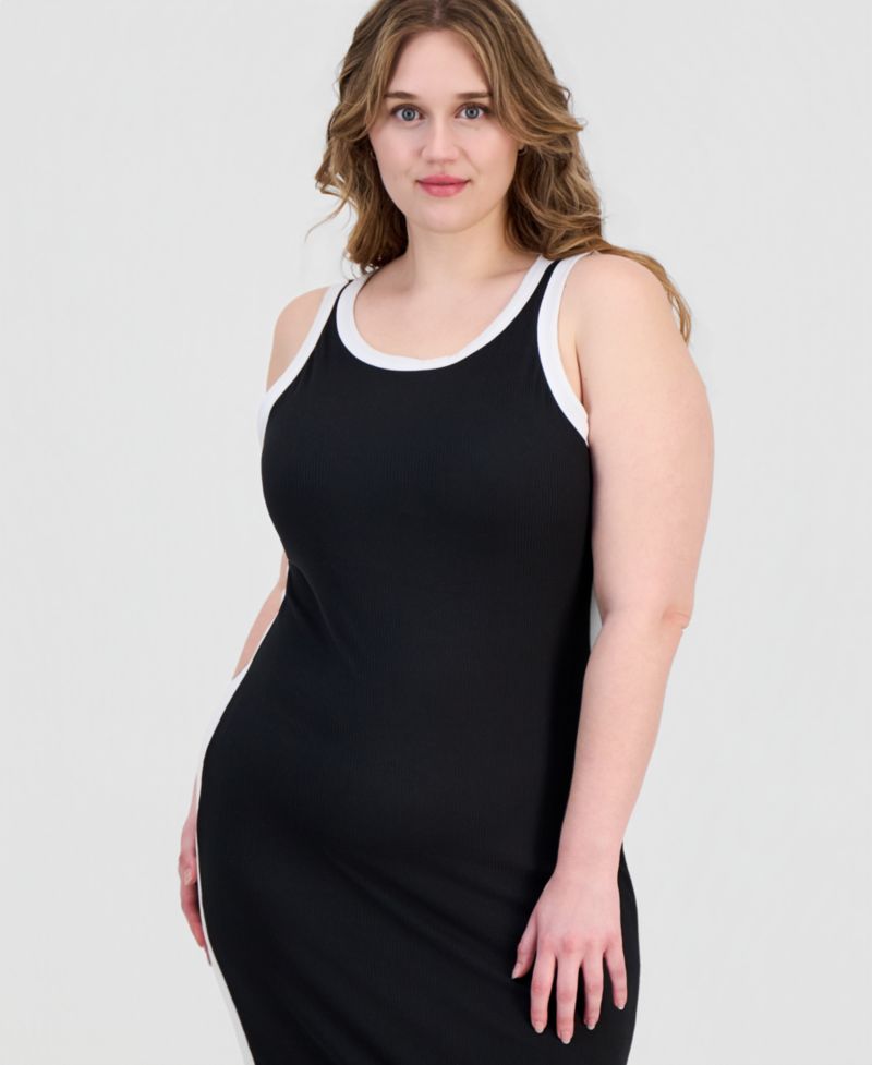 Trendy Plus Size Bodycon Maxi Dress