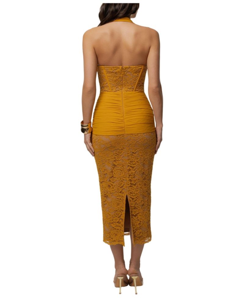Women's Royal Romance Halter Dress