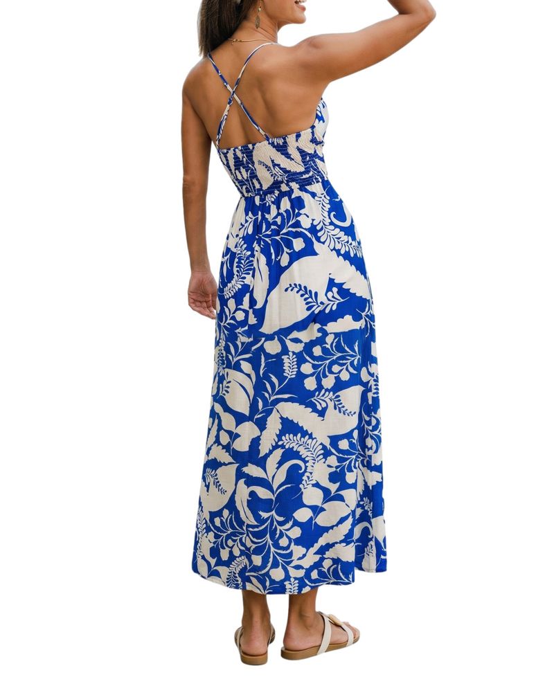 Women's Into the Sunset Tropical Maxi Beach Dress