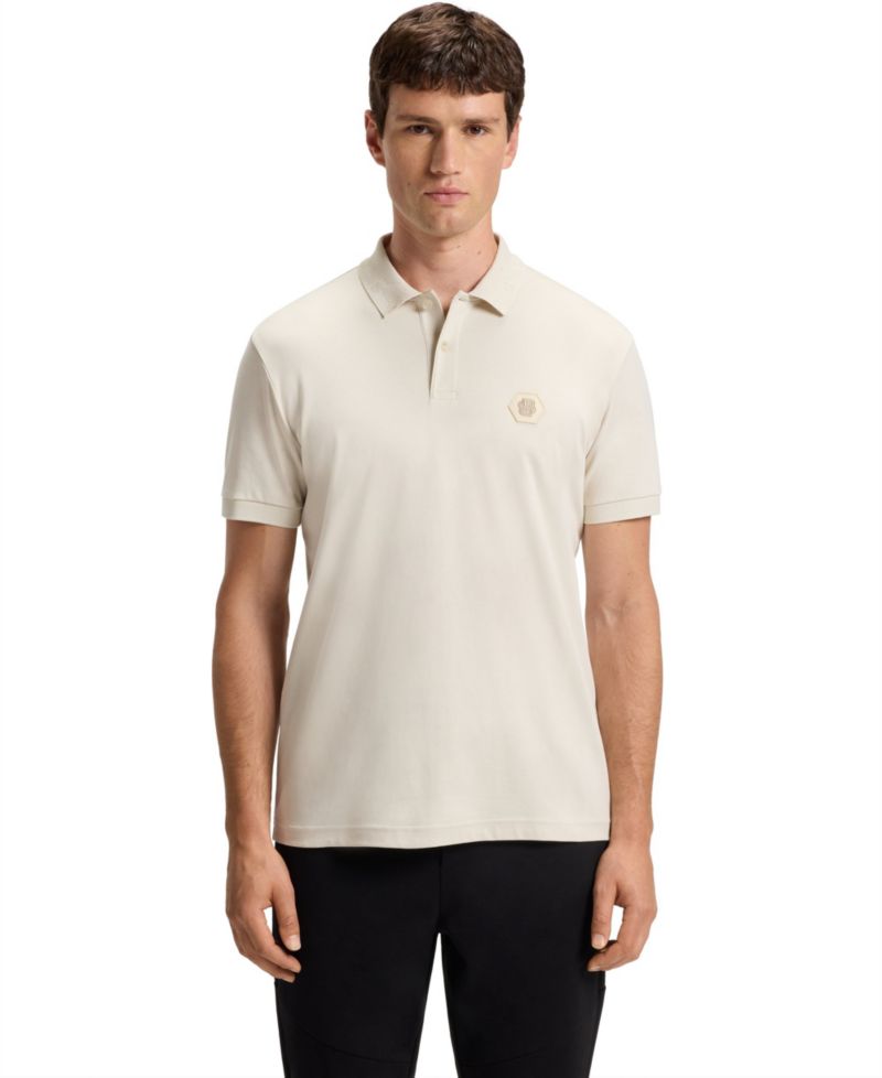 Men's Pima-Cotton Monogram Polo Shirt