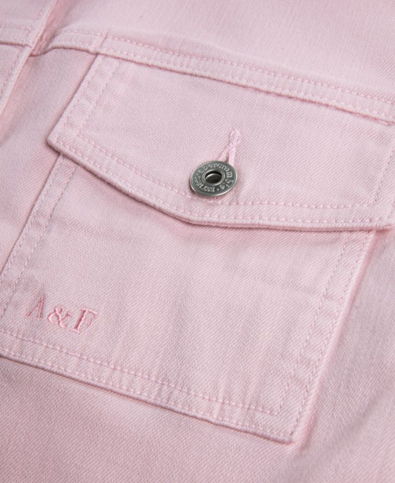 Girls' Spread Collar Cropped Jacket