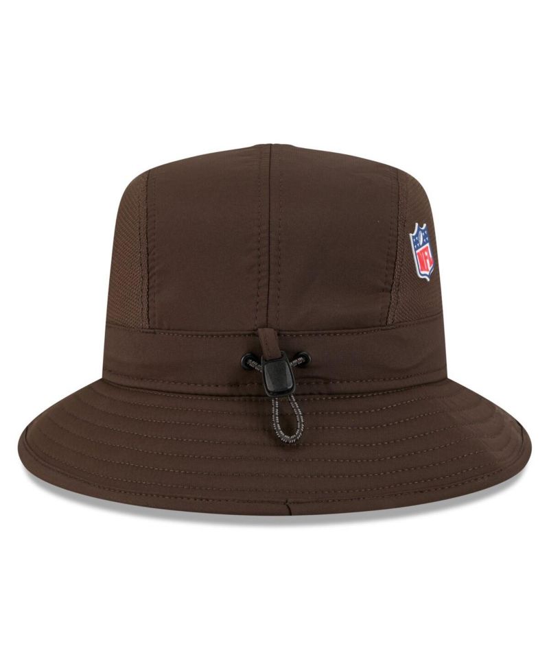 Men's Brown Cleveland Browns 2025 Sideline Bucket Hat