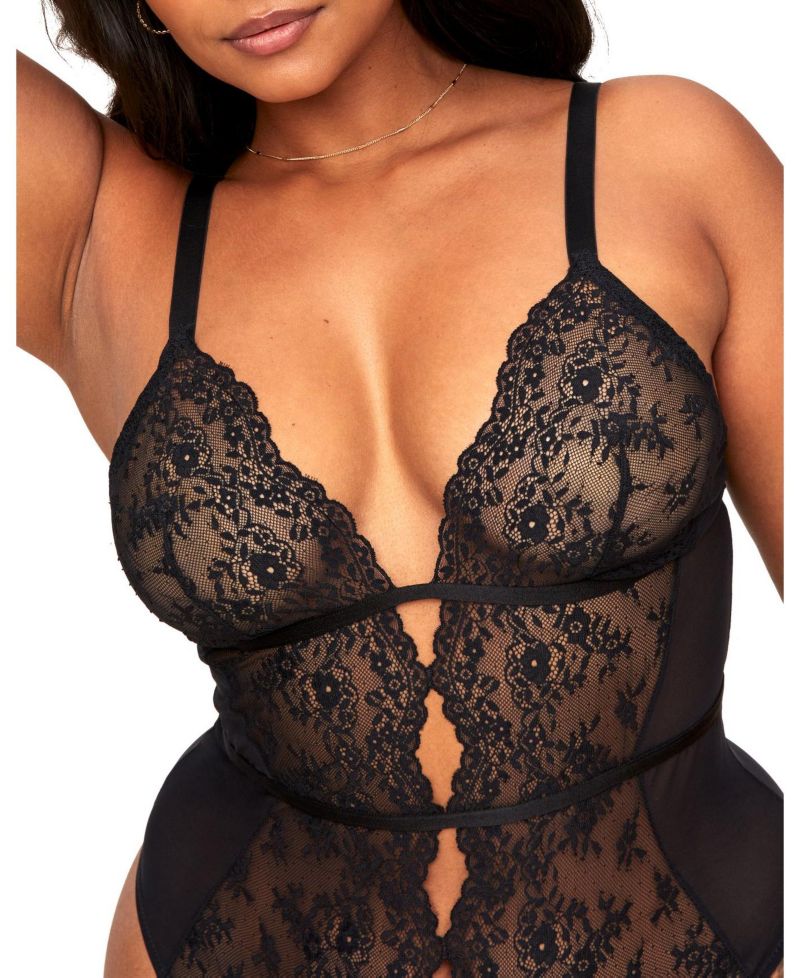 Women's Rosie Crotchless Bodysuit Lingerie