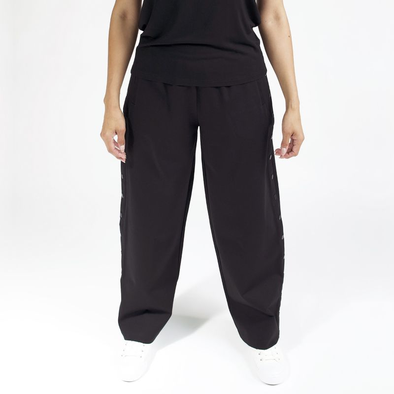 Plus Size Adaptive Pants With Full Side Seam Opening