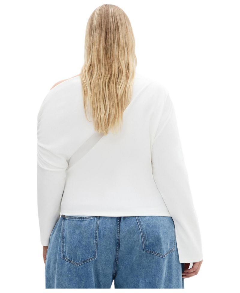 Plus Size Imani Off Shoulder Long Sleeve Top
