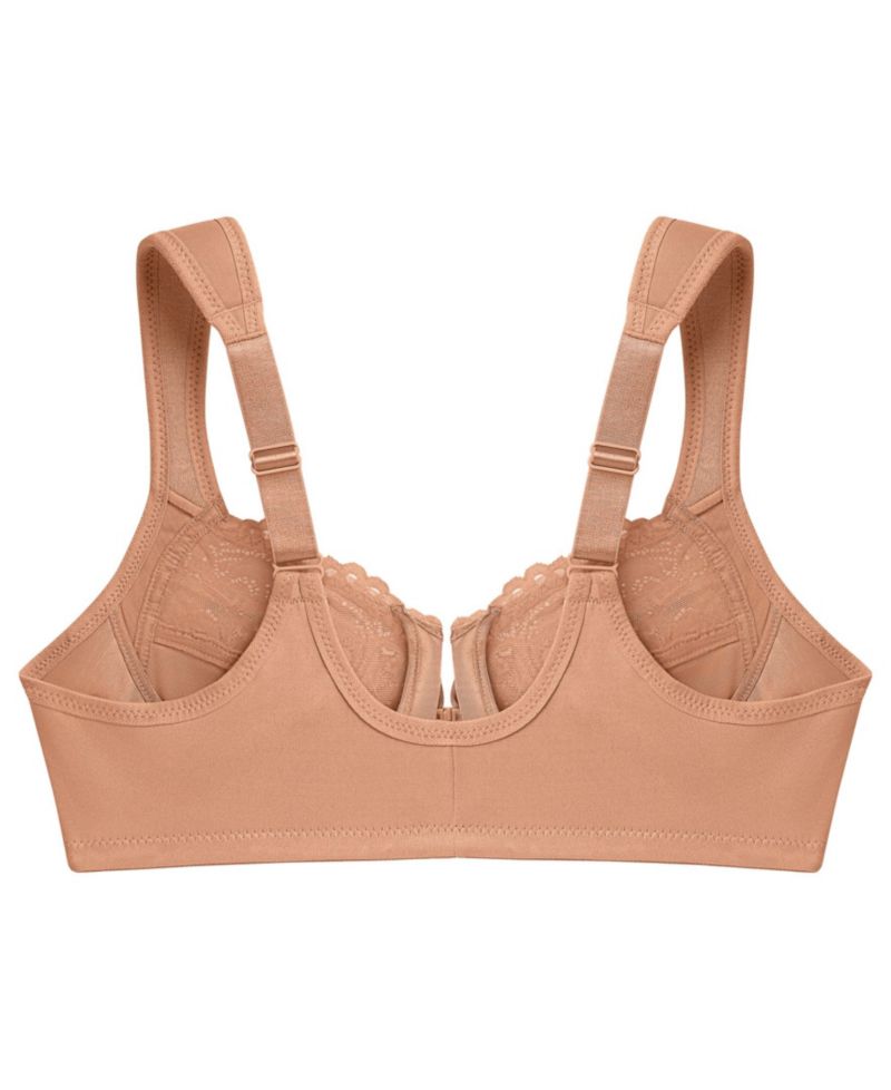 Women's Full Figure Plus Size Wonderwire Front Close Bra 1245