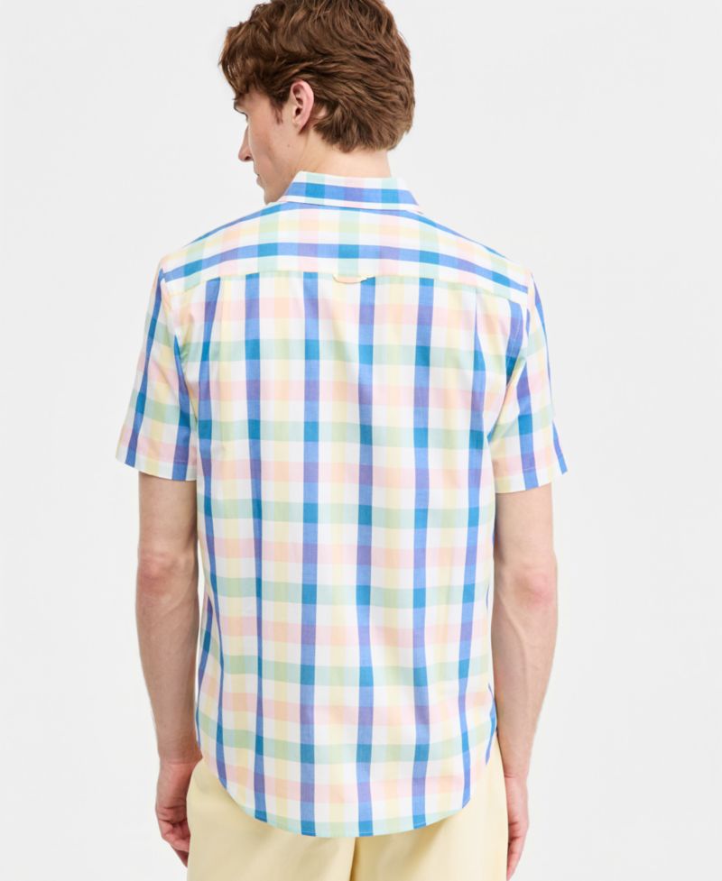 Men's Printed Short-Sleeve Shirt