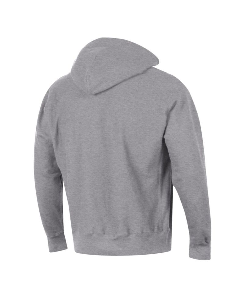 Men's Heather Gray Oregon Ducks Established Reverse Weave Hoodie