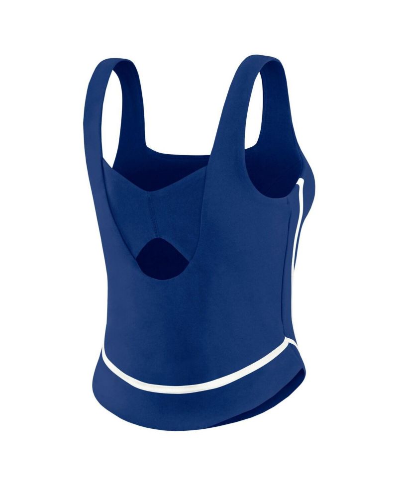Women's Royal Chicago Cubs Square Neck Tank Top