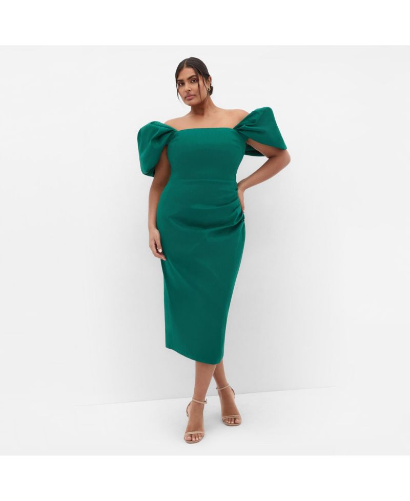 Women's Elyse Off Shoulder Midi Dress