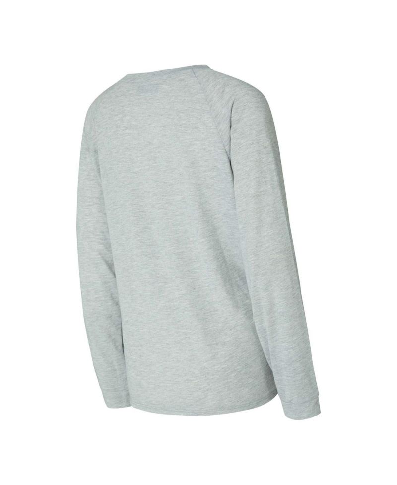 Women's Aqua/Gray Miami Dolphins Petition Raglan Long Sleeve T-Shirt and Shorts Set